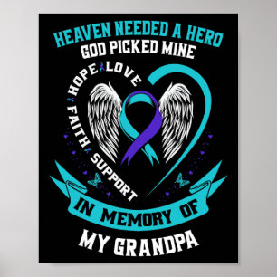 Póster Se necesita un héroe que Dios recogió a mi abuelo