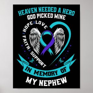 Póster Se necesita un héroe que Dios recogió a mi sobrino