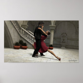 Póster Se necesitan dos para el Poster del tango