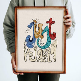 Póster Sé Negrita, Sé Tú: Sé Tú Mismo.