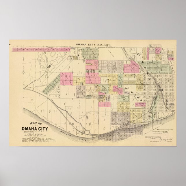 Póster SE Omaha, Nebraska (Frente)