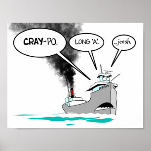 Póster Se pronuncia CRAY-po