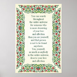 Póster Se puede buscar en todo el universo