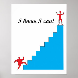 Póster ¡Sé que puedo!