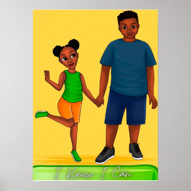 Póster Sé que puedo poster (Frente)