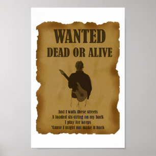 Póster Se Quiere Un Poster Clásico Muerto O Vivo