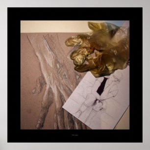 Póster Se siente como extraño o Poster de los dibujos en 