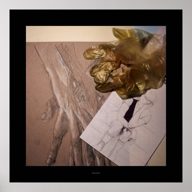 Póster Se siente como extraño o Poster de los dibujos en  (Frente)