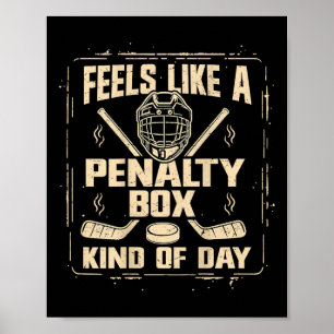 Póster Se siente como un día de caja de penalización dive