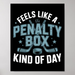 Póster Se Siente Como Un Día De Caja De Penalización Dive