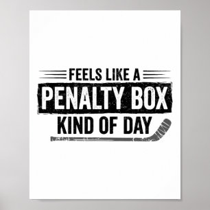 Póster Se Siente Como Un Día De Caja De Penalización Dive