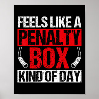 Póster Se Siente Como Un Día De Caja De Penalización Dive