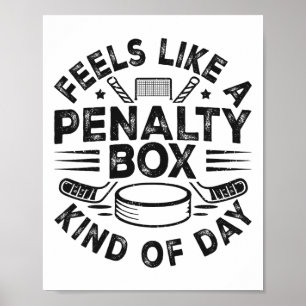 Póster Se siente como un día de caja de penalización dive
