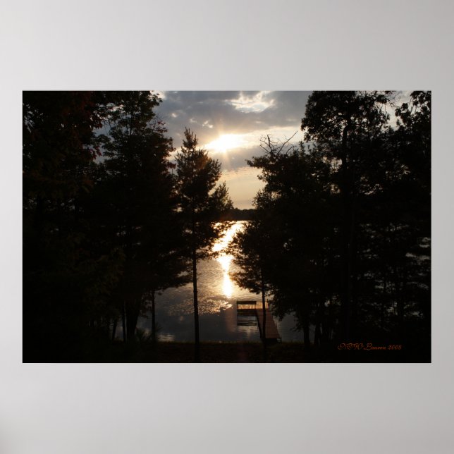 Póster Sé tranquilo mi alma (Frente)