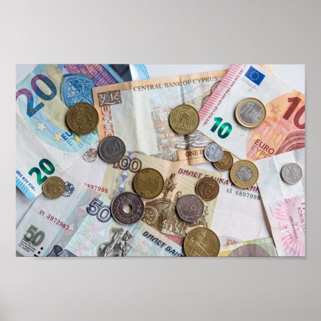Póster ¡Se trata de dinero! (Frente)