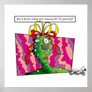 Póster ¡Sé tú mismo!