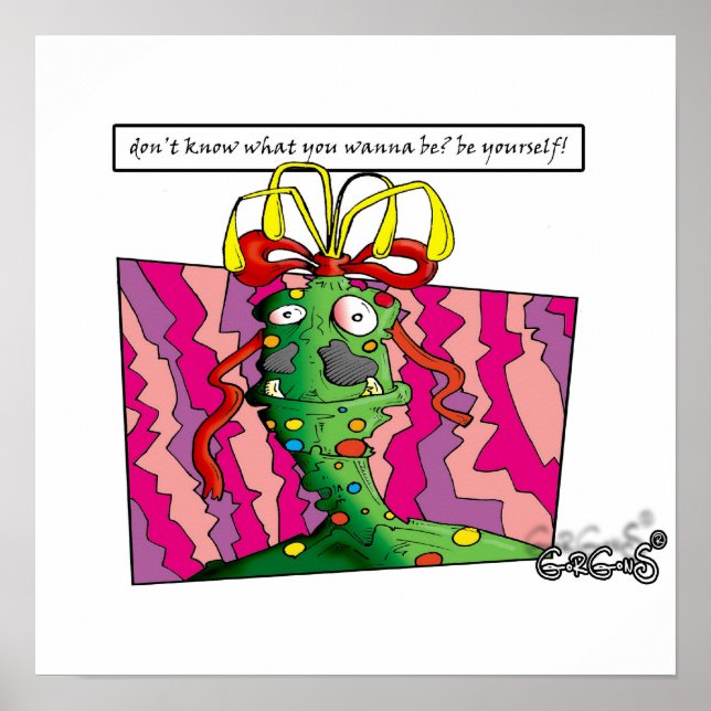 Póster ¡Sé tú mismo! (Frente)