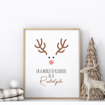 Sé un Rudolph sin marco