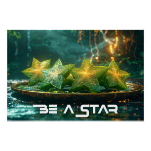 PÓSTER SÉ UNA ESTRELLA - SÉ DIFERENTE