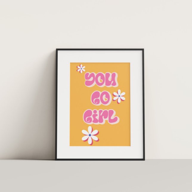Póster Se va Chica Poster motivacional colorido (Subido por el creador)