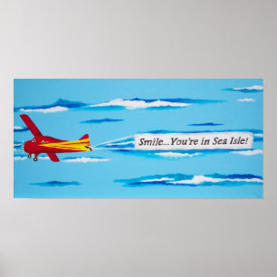 Póster Sea Isle City, Poster de Nueva Jersey