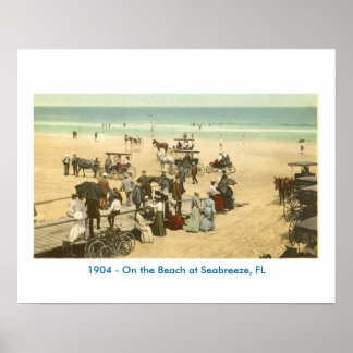 Póster Seabreeze, FL - 1904