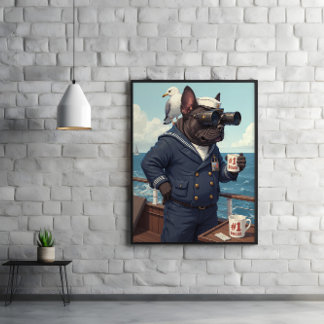 Póster Seadog Scans Horizon: Todas las Paws Decoradas