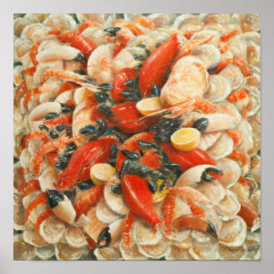 Póster Seafood Extravaganza 2010