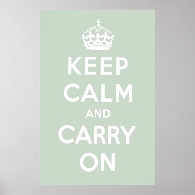 Póster Seaglass Green (Frente)