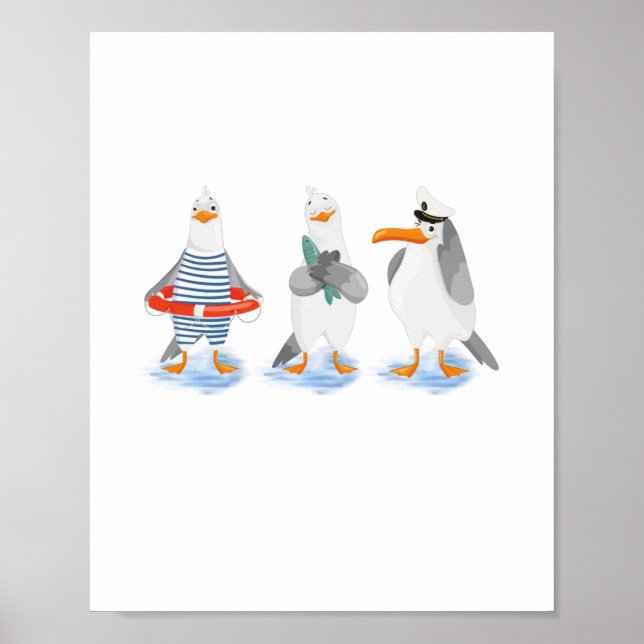 Póster Seagull Poster (Frente)