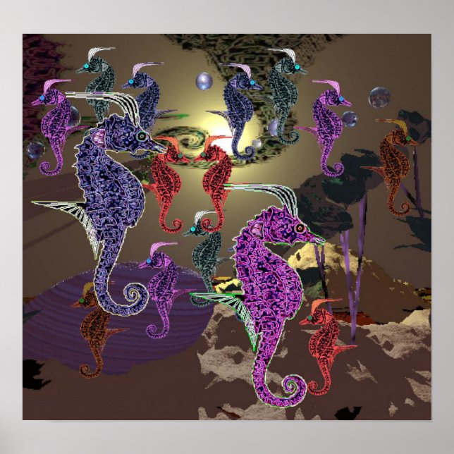 Póster Seahorse (Frente)