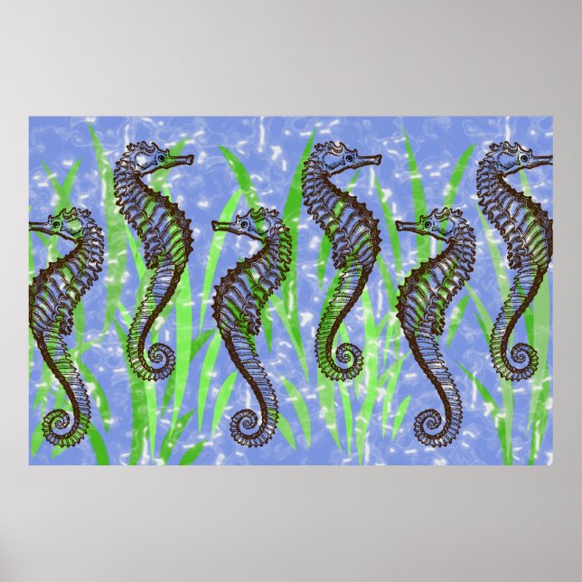 Póster SEAHORSES Poster (Frente)
