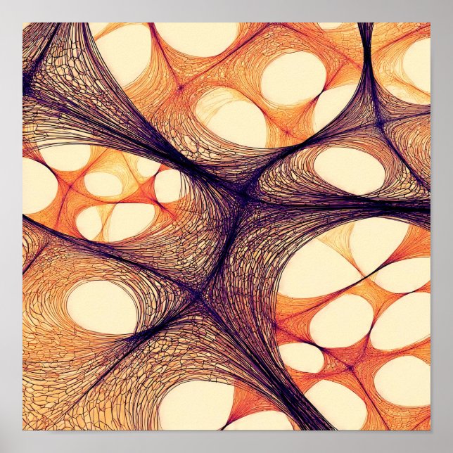 Póster Seamless Electric Abstract Schematic Wallpaper (Frente)