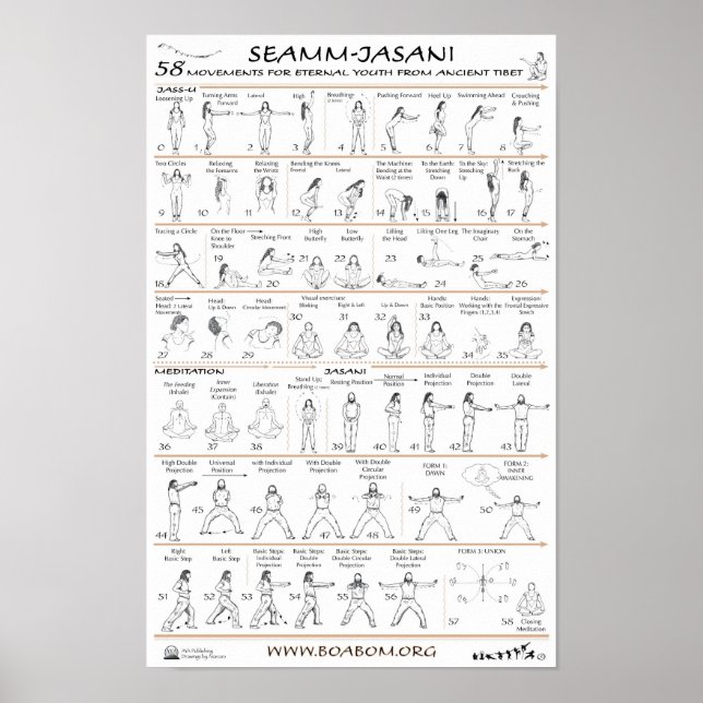 Póster Seamm-Jasani: 58 movimientos para la juventud eter (Frente)
