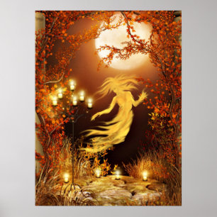 Póster Seance de Halloween