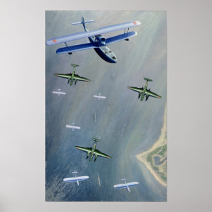 Póster Seaplanes, 1933