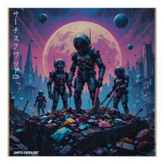 Póster "Search Squad Ω"