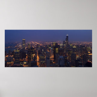 Póster Sears Tower Panoramic