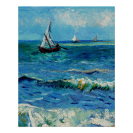 Póster Seascape at Les Saintes-Maries Fine Art