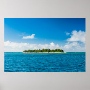 Póster Seascape With Little Island