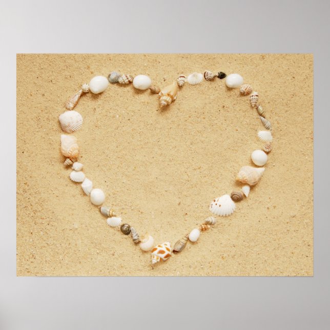 Póster Seashell Heart (Frente)