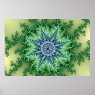 Póster Seastar - Poster fractal