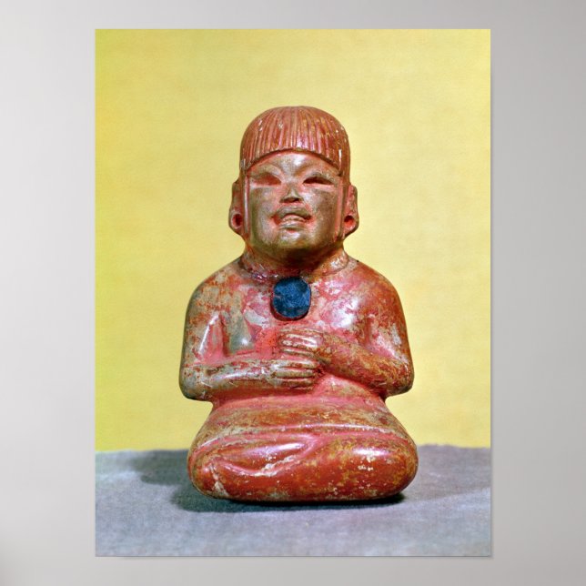 Póster Seated figure, possibly one  earliest (Frente)