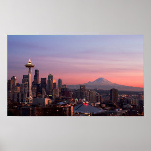 Póster Seattle from Kerry Park.