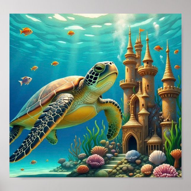 Póster SeaTurtlesMatter (Frente)