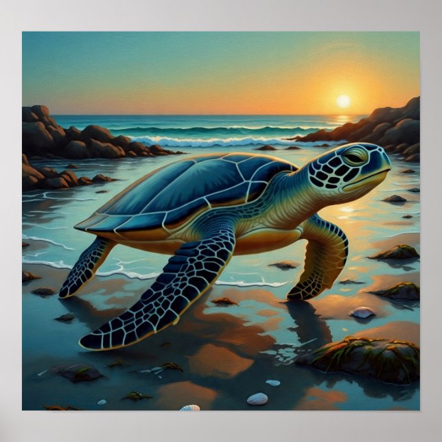 Póster SeaTurtlesMatter (Frente)