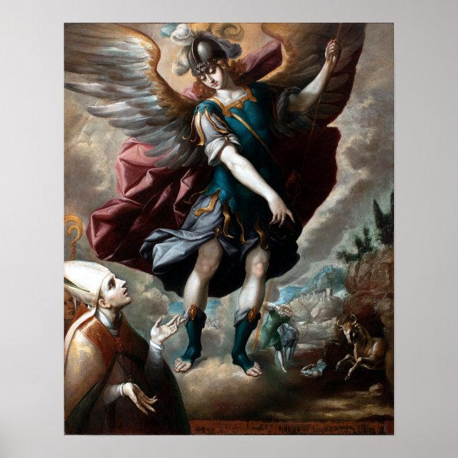 Póster Sebastian Lopez de Arteaga Saint Michael (Frente)