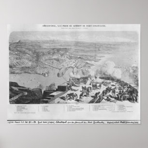 Póster Sebastopol del fuerte Constantino