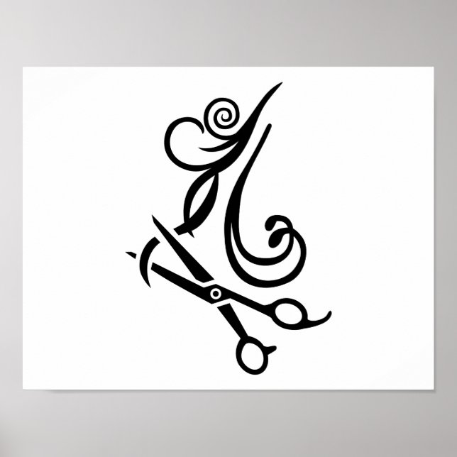 Póster Secador de pelo (Frente)