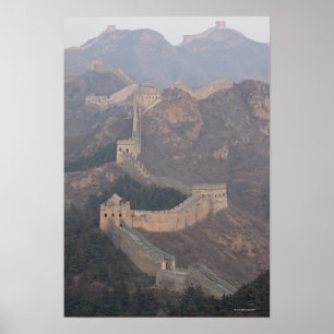 Póster Sección de Jinshanling, Gran Muralla de China